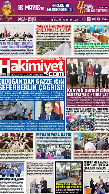 E-Gazete - Tarih: 17 Mayıs 2025