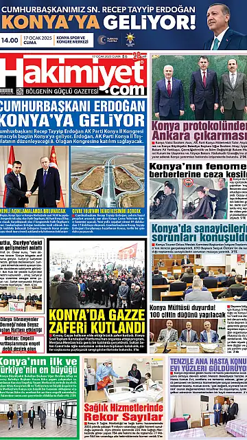 E-Gazete - Tarih: 17 Ocak 2025