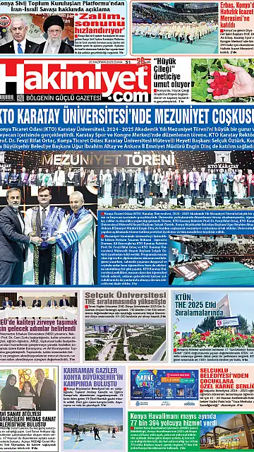 E-Gazete - Tarih: 20 Haziran 2025