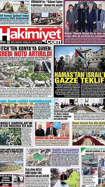 E-Gazete - Tarih: 20 Şubat 2025