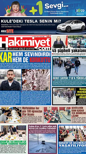 E-Gazete - Tarih: 21 Mart 2025