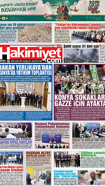 E-Gazete - Tarih: 21 Nisan 2025