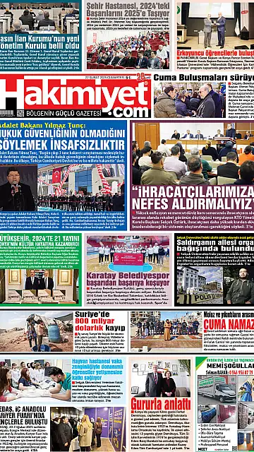 E-Gazete - Tarih: 22 Şubat 2025