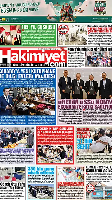 E-Gazete - Tarih: 23 Nisan 2025