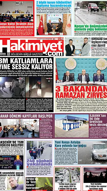 E-Gazete - Tarih: 23 Ocak 2025