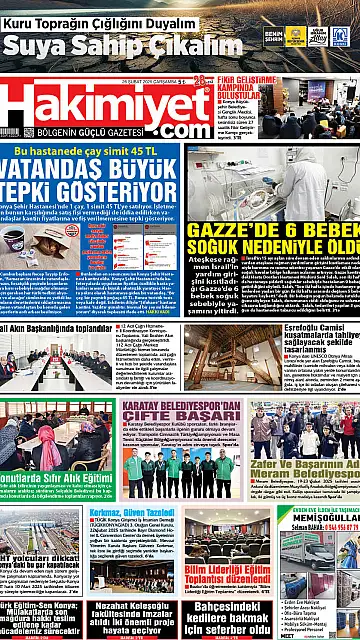 E-Gazete - Tarih: 26 Şubat 2025