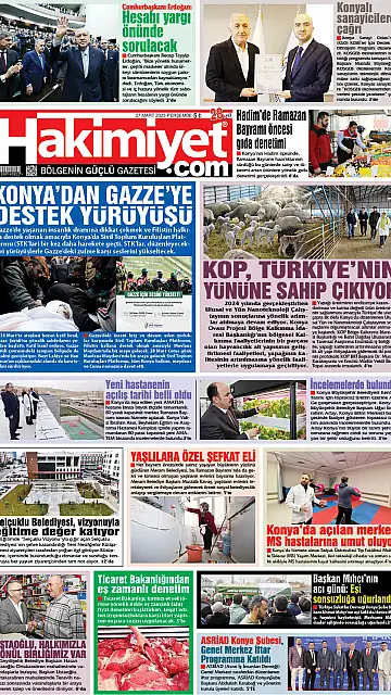 E-Gazete - Tarih: 27 Mart 2025