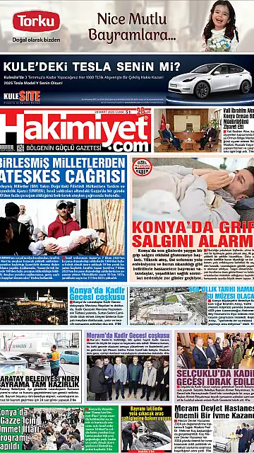 E-Gazete - Tarih: 28 Mart 2025