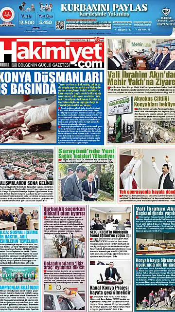 E-Gazete - Tarih: 30 Mayıs 2025