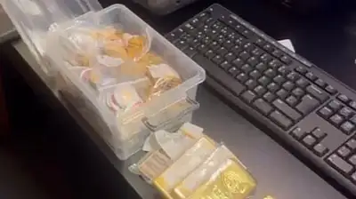 Adli emanet kasasından çalınan altınların fotoğrafı ortaya çıktı