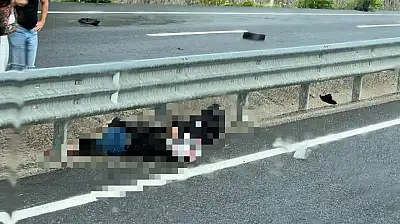 Ereğli'de bariyerlere çarpan motosiklet sürücüsü hayatını kaybetti
