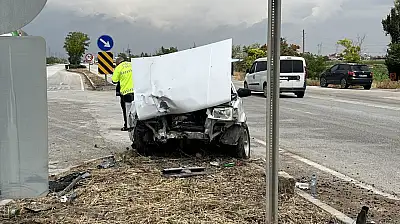Konya'da feci kaza! 1'i ağır 5 yaralı