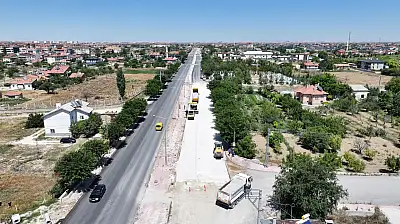 Konya'da her gün binlerce kişinin kullandığı cadde baştan sona değişiyor
