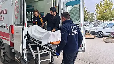 Konya'da sanayi sitesinde korkutan kaza! Kamyon kasasından düştü