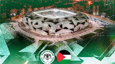 Konyaspor-Filistin maçında taraftara müjde! Karşılaşma ücretsiz