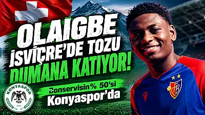Olaigbe İsviçre'de tozu dumana katıyor!