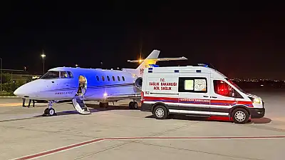 Uçak ambulans 50 günlük Eylül bebek için havalandı! Tedavinin adresi Konya oldu