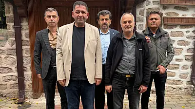 Yeni Medya Cemiyeti'nden Kemal Soylu'ya taziye ziyareti