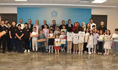 Hüyüklü öğrenciler Konya'da dereceye girdi