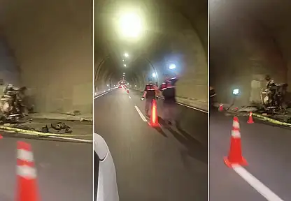 Antalya'yı Konya'ya bağlayan tünelde feci kaza! Yaşlı çift hayatını kaybetti