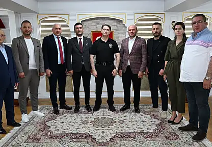 ASRİAD Konya Şubesi'nden Emniyet Müdürü Necmettin Koç'a ziyaret