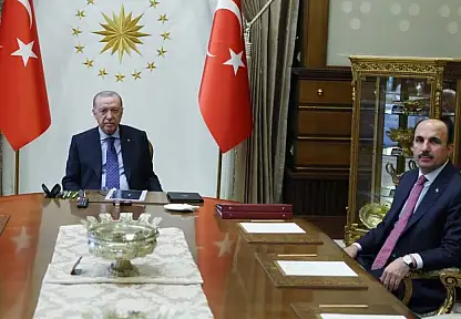 Başkan Altay'dan Cumhurbaşkanı Erdoğan'a ziyaret!