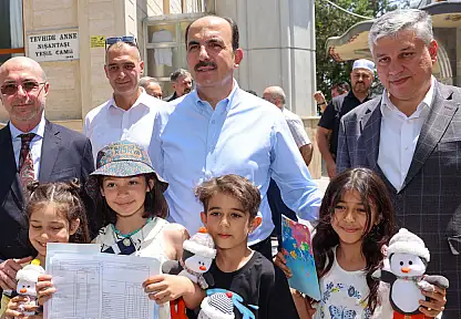 Başkanlar Cuma'da vatandaşla buluştu