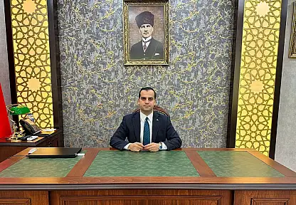 Bozkır Kaymakamı Enes Özkan göreve başladı