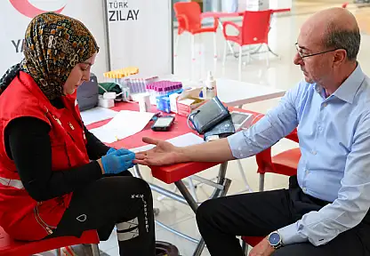 Herkes sıraya girdi, başkan da aralarındaydı: Konya'da dikkat çeken çağrı