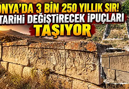 Konya'da 3 bin 250 yıllık sır! Tarihi değiştirecek ipuçları taşıyor