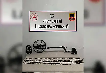 Konya'da 764 adet sikke ele geçirildi