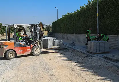 Konya'da asfalt çalışmaları sürüyor