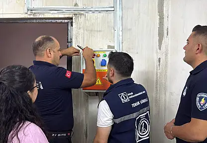 Konya'da bakımı yapılmayan asansörlere mühür!