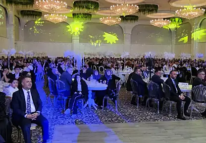 Konya'da Bilgiç ve Akay ailelerinin mutlu günü