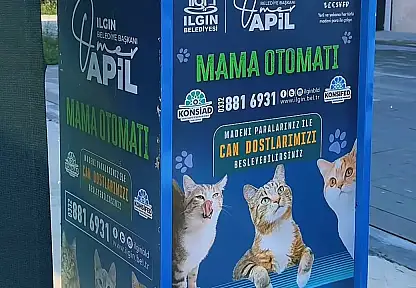 Konya'da bir ilk: Güneş enerjisiyle beslenen mamamatik devreye girdi