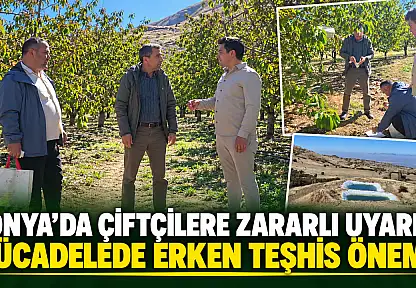 Konya'da çiftçilere zararlı uyarısı! Mücadelede erken teşhis önemli