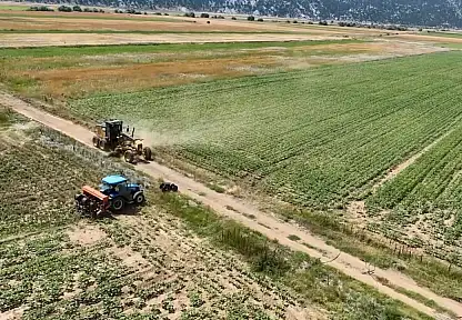 Konya'da çiftçileri sevindiren çalışma: Artık daha güvenli