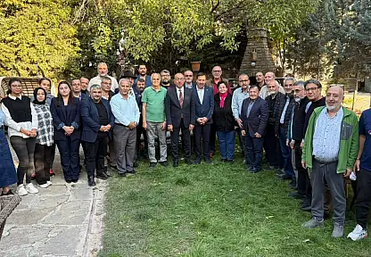 Konya'da gazeteciler geleneksel buluşmada bir araya geldi