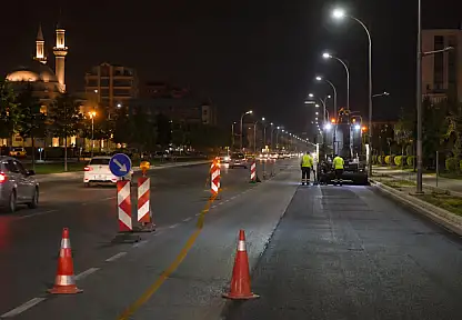 Konya'da gece sürücüleri dikkat: İki ana caddede yol kapatılacak