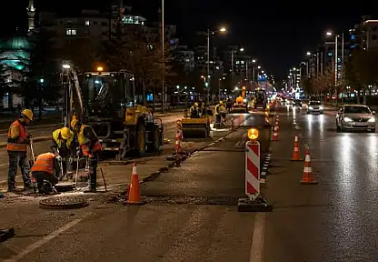 Konya'da gece yola çıkacaklar dikkat! İki noktada trafik daraltılacak