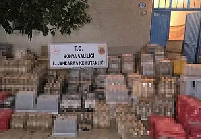 Konya'da jandarmanın takibinden kaçamadılar! Ele geçirilenler dikkat çekti