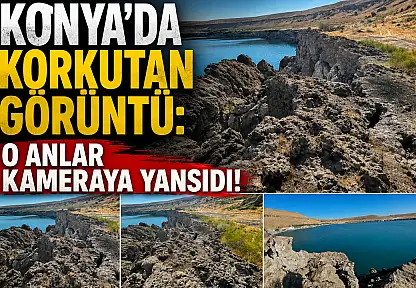 Konya'da korkutan görüntü: O anlar kameraya yansıdı!