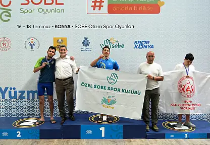 Konya'da madalya yağmuru! SOBE'den milli takıma uzanan büyük başarı
