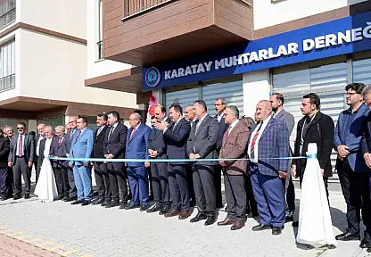 Konya'da muhtarların yeni adresi orası olacak!