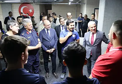 Konya'da olimpiyat yolculuğu bu merkezde başlıyor! Vali Akın'dan ziyaret