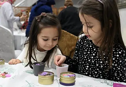 Konya'da polis eşlerinden renkli buluşma: Mum Workshop'a yoğun ilgi