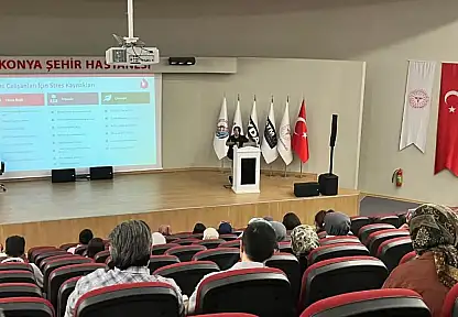 Konya'da sağlık çalışanlarına yönelik afet ve psikososyal destek semineri düzenlendi