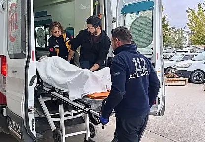 Konya'da sanayi sitesinde korkutan kaza! Kamyon kasasından düştü