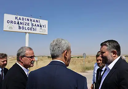 Konya'da sanayi yatırımlarına üst düzey inceleme