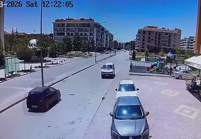 Konya'da sorumsuz sürücü trafiği tehlikeye soktu!